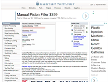 Tablet Screenshot of custompartnet.com